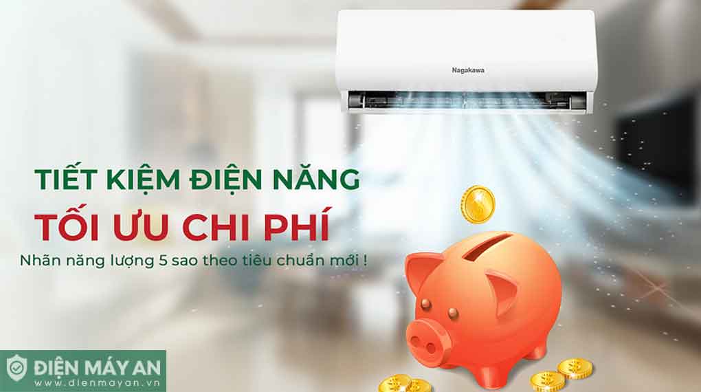 Điều hòa Nagakawa Inverter 12000 BTU 1 chiều NIS-C12R2U51